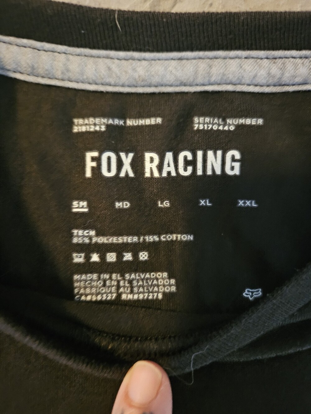 Fox Racing T Shirt Size Small - Picture 3 of 5